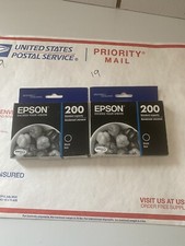 Epson T200120 200 Standard-Capacity Black Ink Cartridge (2 Box ) EXP: 2025/2026 picture