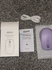 Peious Backlit Wireless Mouse Lylac Purple SEYC-JY203 picture