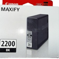Canon Pgi-2200 Ink Cartridge - Black - Inkjet - Standard Yield - 1000 Page -NEW picture