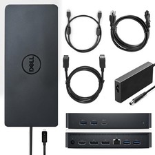 Universal Docking Station D6000 with USB-C/USB-A PowerShare Options, with 130W A picture