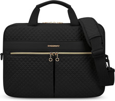 BAGSMART Laptop Bag, 15.6/17.3 Inch Briefcase for Women Large Laptop Case Comput picture