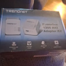 TRENDnet Powerline 1300 AV2 Adapter Kit TPL-422E2K with 2 TPL-422E Modules new picture