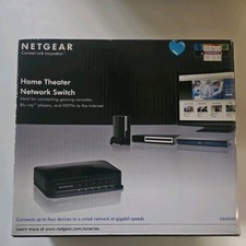 NETGEAR 5-Port HOME THEATER GAMING NETWORK SWITCH MODEL GS605AV picture