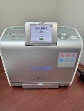 Canon SELPHY ES1 Digital Compact Photo Thermal Printer Silver White - Tested picture