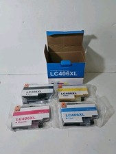 Brand New Aftermarket LC406XL Ink Cartridges. Extra Capacity For Brother Inkjet. picture