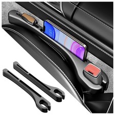 Stacool [2026 Upgrade] 2PCS Car Seat Gap Filler with Phone Holder,Multi-Function picture