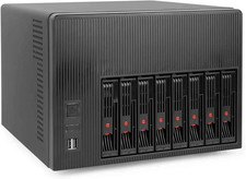 K7 8 Bay NAS Case, Computer Enclosures Compatible Micro-Atx Mini-Itx Motherboard picture