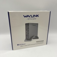 Wavlink Universal Docking Station WL-UG76PD4PRO USB-C Dual HDMI 9 in 1, 65W/100W picture