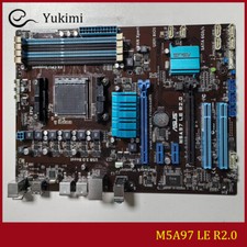 FOR ASUS M5A97 LE R2.0 DDR3 AMD AM3 32GB ATX Motherboard Test OK picture
