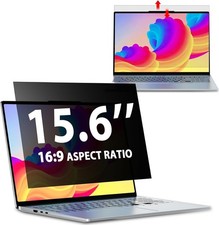 15.6 Inch Laptop Privacy Screen 16:9 Aspect Ratio, Removable Anti-Glare Shield picture