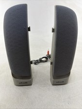 Polk Audio N279 Retro Multimedia Monitor Mount Computer Speakers Set L/R PC picture