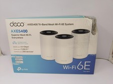 *Box Damage* Tp-link Deco Axe5400 Tri-band Wifi 6e Mesh System picture