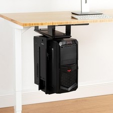 Workrite Ergonomics 920-TL Slide & Swivel Mount CPU Holder w/ Lock New picture