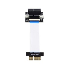 NFHK Low Profile PCI-E Express 1X Slot Riser Card Extender Extension Ribbon... picture