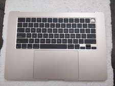 Apple Macbook Air 15 inch,A3114, M3 ,2024, Keyboard, Touchpad Assembly,Starlight picture