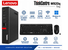 Lenovo ThinkCentre M920q Tiny i5-8500T 8th 16GB 512GB NVMe W11 P  Wifi KB Mouse picture
