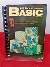 30 Hour BASIC (S/H) Book Programming Training Manual ZX81 Edition picture