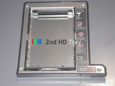 IBM 2ND HD TRAY-ULTA RARE Vintage Accessory ULTRA BAY 2ND HD dual PATA HDS OR OS picture