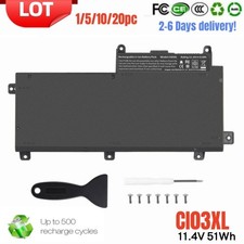 ✅LOT 1-20PC Battery For HP ProBook 640 645 650 655 G2 Series CI03 CI03XL 51wh picture