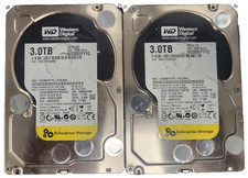 (Lot of 2) WD RE 3TB 3.5 Enterprise Server Hard Drive SAS 6Gb/s WD3001FYYG #73 picture