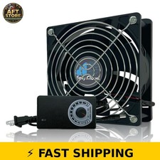 Easy Cloud 120mm Variable Speed AC Computer Fan with Controller picture