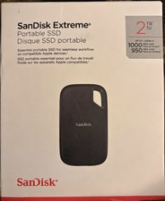 sandisk 2tb extreme portable ssd Unopened In Box  picture