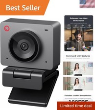 Meet SE 1080P 100FPS Webcam for PC, AI Framing Streaming Camera picture
