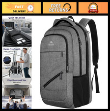 17 Inch TSA Approved Travel Laptop Backpack - Stylish Carry-On Work Bag picture