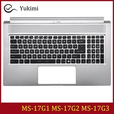 MS-17G1 MS-17G2 MS-17G3 FOR MSI P75 GS75 WS75 Silver C Shell Palmrest Keyboard picture