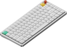 NuPhy Air75 V3 Wireless Mechanical Keyboard Silver Nano Switches White NEW picture
