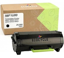 56F1U00 Black High Yield Toner Cartridge for Lexmark MS521, MS621,MS622, MX521 picture