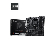 MSI PRO B550M-P AMD AM4 Micro-ATX Motherboard, B550 Chipset, DDR4 4400+ MHz, Dua picture
