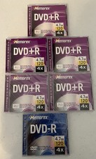 Memorex 4x 4.7GB 120 Minute DVD+R New Bonus Imation Type 2 DVD-ram & CD-R Disc 6 picture