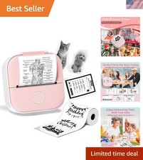 T02 Mini Sticker Printer: Bluetooth Thermal Printer for Stylish Notes & Photos picture
