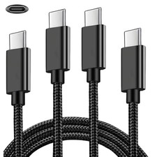 SZMXUCK 2 Pack 6.6FT PS5 Controller Charger Cable, USB C 79.2 inches, Black picture