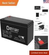 Exceptional 12V 8AH Rechargeable Battery - Mighty Max ML8-12 for UPS Systems picture
