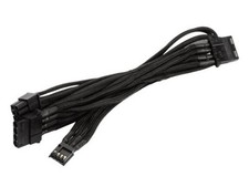 Silverstone Tek PP06B-3PER10F Sleeved 3x Peripheral 4-Pin + 1x floppy 4-Pin Cabl picture