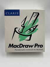 CLARIS MacDraw Pro - Apple Macintosh Vintage Brand New Sealed RARE picture