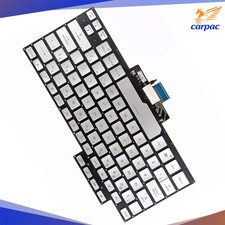 For ASUS ROG Zephyrus GA401Q GA401U G14 GA401 New US Keyboard Backlit Silver NEW picture