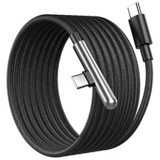 16FT USB C Cable Fast Charging 240W,Extra Long C to C 16FT/5M, Black  picture