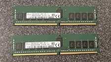 SK Hynix 32GB 2x16GB DDR4-2400 ECC RDIMM HMA82GR7AFR8N-UH Server RAM As-Is picture
