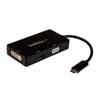 CDPVGDVHDBP StarTech.com USB-C Multiport Adapter 3-in-1 to HDMI DVI or VG ~D~ picture