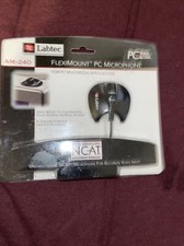 Fleximount PC Microphone P/N AM-240 Black Unidirectional.pre-own picture