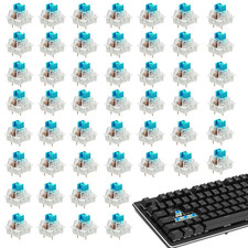 50 Pcs Keyboard Clicker,Mechanical,3 Pin Clicky Switches,Clickers for 3D Prints, picture
