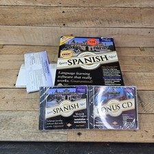 Learn Spanish Now Deluxe Edition Version 8 Transparent Language 2 CD-ROM Set picture