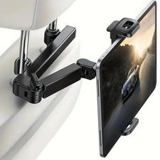 360° Car Back Seat Headrest Mount Tablet Holder for 4-13” Universal iPad Phone picture