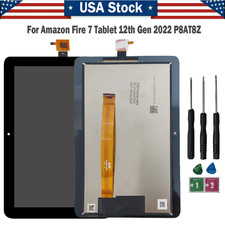 Repair LCD Display Touch Screen Digitizer For Amazon Fire 7 12th Gen 2022 P8AT8Z picture