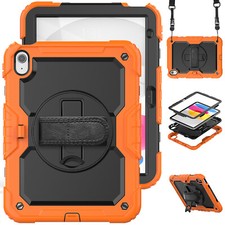 Full-Body Drop Protection Case with Hand & Shoulder Strap For iPad 5/6/7/8/9th picture