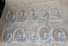 Lot of 10 C2G #04238 7Ft. Cat6 Non Booted Ethernet Network Cables NEW *SEALED* picture