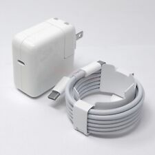 Genuine OEM Apple 30W USB-C Power Adapter Charger 2m Cable iPhone 15 iPad Pro picture